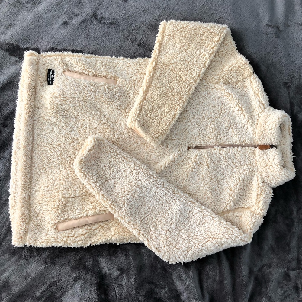 Sherpa Half-zip Pullover